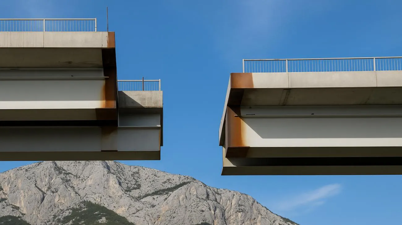 SingolarityQuando due metà di un ponte non si allineano 🤔🇭🇷🔧"
